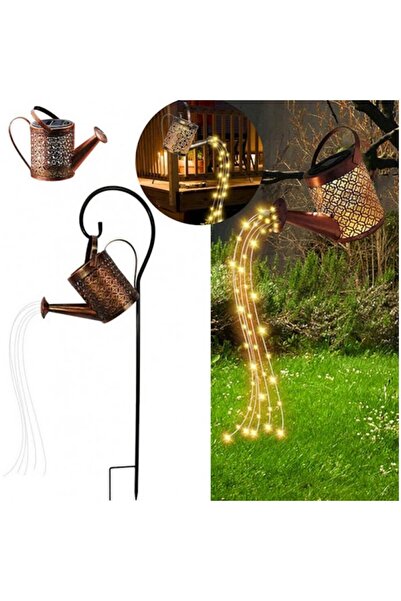 OEM Lampă solară - Design de stropitoare cu fier forjat și LED