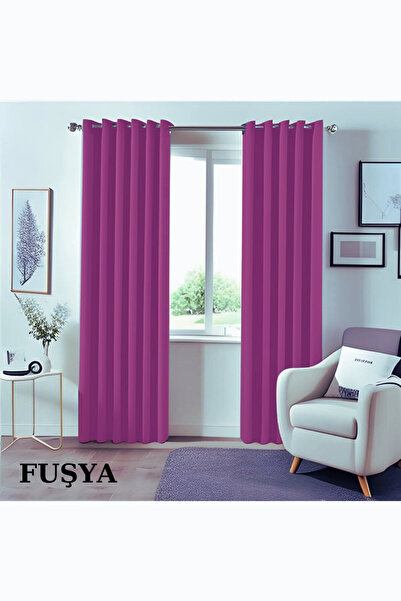 MebelPort Curtain Blackkout Fountain Stitching Shape Single Wing