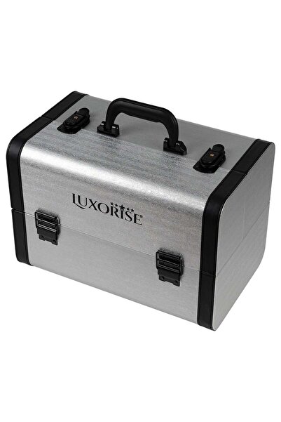 LUXORISE Cosmetic Bag/Trolley Beautify Silver