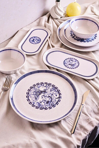 Perotti French Vintage 8 Parça 2 Kişilik Yemek Takımı