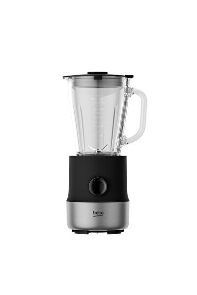 Beko Blender BEKO TBN81808BX, 1.5l, 800W, 6 viteze, Negru-Argintiu