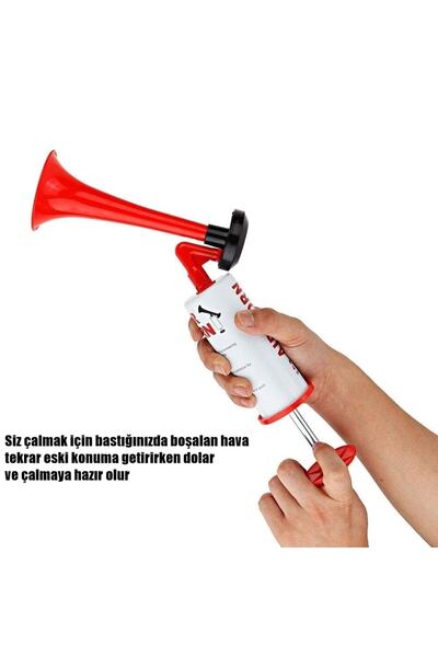 Transformacion Bitmeyen Tekrar Tekrar Doldurulabilir Gazsız Deprem Kornası