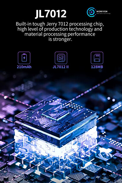 Noriyen Yeni Nesil Pro Sports Super Amoled Full HD Ekran Spor Sağlık Sensörlü iOS Android Spor Akıllı Saat