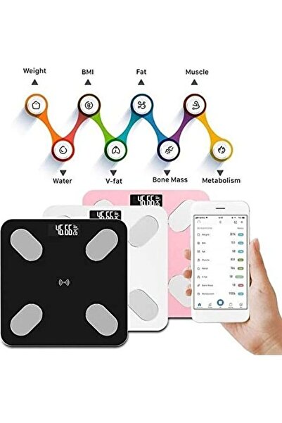 Generic USB Rechargeable Smart Electronic Bluetooth Body Fat Scale