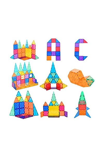 LIXADA 78-Piece Magnetic Building Blocks for Toddlers & Kids