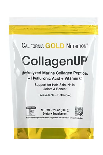California Gold Nutrition كولاجين أب، بدون نكهة، 7.26 أونصة (206 جرام)