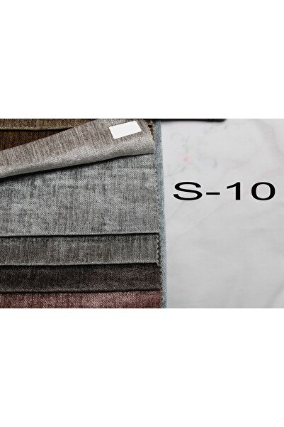 MebelPort Curtain Chenille Backdrop Curtain Double Wing with Fringe Edge (Right - Left Wing)