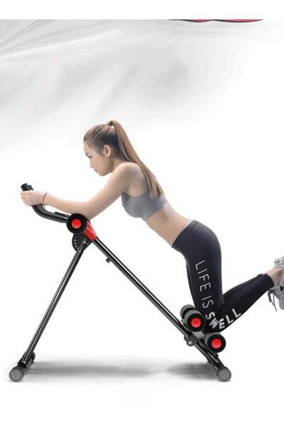 glanfen معدات اللياقة البدنية المنزلية وجهاز البطن القابل للطي وجهاز تقوية البطن