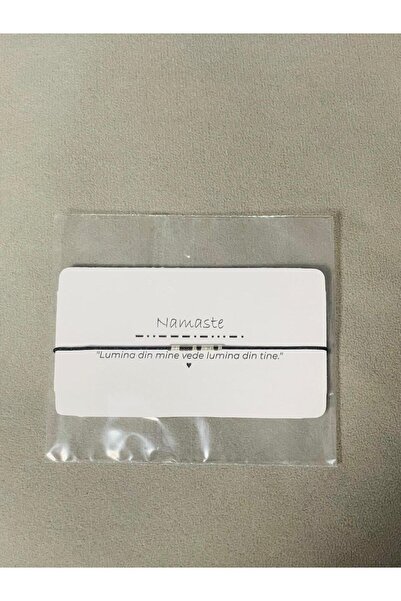 OEM Bratara Cod Morse - Namaste