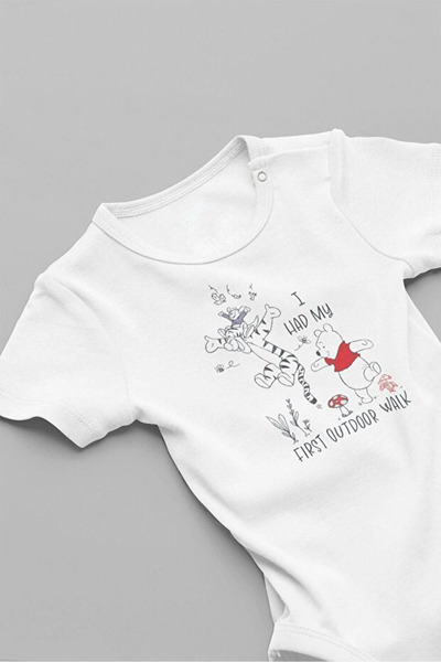 FORMİRA بدلة أطفال من القطن العضوي بنسبة 100% مطبوع عليها ويني أول ووكر مزودة...