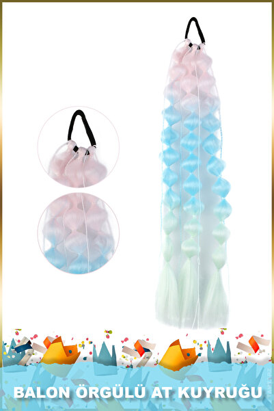 TAM TARZ Coada de cal elastică împletită cu baloane - ACM08