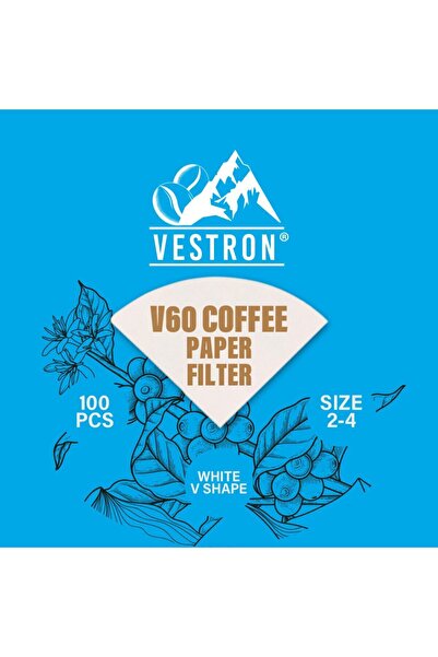 VESTRON V60 Filtre Kağıdı 100 Adet Vcw