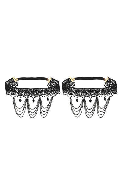 G&H UNDERWEAR Gotik Vintane Bacak Bandı-Bacak Aksesuarı 2 li