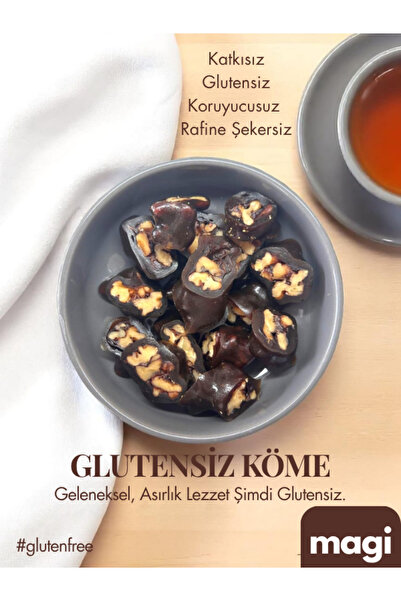 Magi Glutensiz Doğal Köme – Şeker Ilavesiz, Cevizli Sucuk Geleneksel Atıştırm...