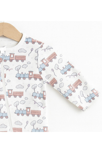 For My Baby Zippered Baby Rompers