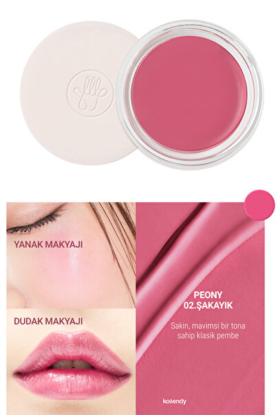 Son & Park Color Balm - Saten Parlak Dokulu Çok Amaçlı Dudak ve Yanak Makyajı...