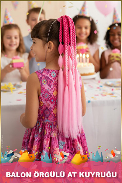 TAM TARZ Coada de cal elastică împletită simplă și simplă - ACM10