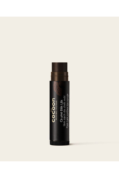 The Cocoon Original Vietnam Dak Lak Coffee Lip Scrub 5g, Exfoliating Lip Care...