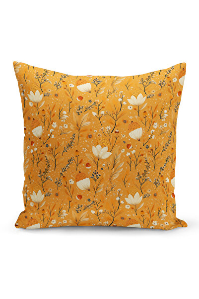 Bertille Home Autumn Plaid Series Double Side Printed Throw Pillow Case (Halloween Autumn Cushion Cover)