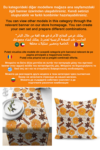 Bertille Home Autumn Plaid Series Double Side Printed Throw Pillow Case (Halloween Autumn Cushion Cover)