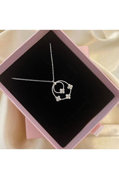 Lovera Jewellery 925 Ayar Gümüş Yonca Şans Kadın Kolye | Zarif Hediyelik Takı...