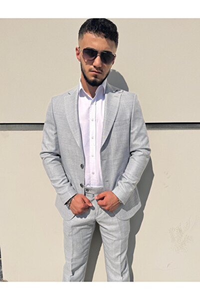 Dupont Slim Fit Yarım Astarlı Takım Elbise