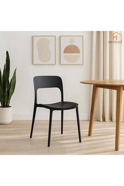 Al Saada Home كرسي ألياف فردي بكمية محدودة - أسود