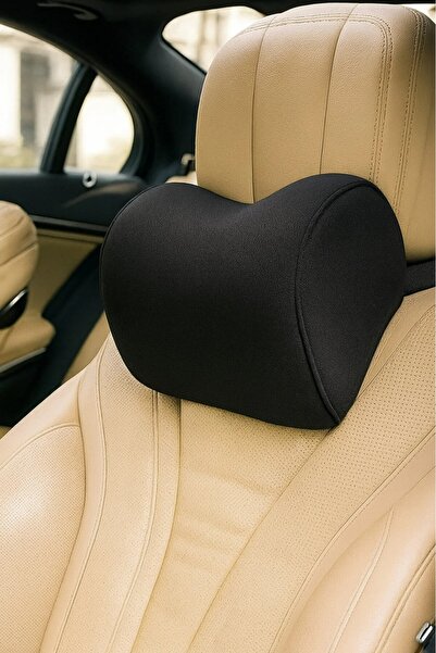 PİLLOWART وسادة دعم الرأس والرقبة للسيارة من إسفنج الذاكرة - غطاء مريح وقابل ...
