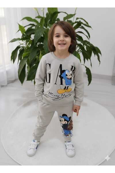 Store Karakter Baskılı Erkek Çocuk Eşofman Takımı