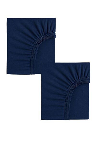 COTENCONCEPT 2 Adet Pamuklu ve Lastikli 60 x 120 x 15 cm Penye Bebek Çarşaf