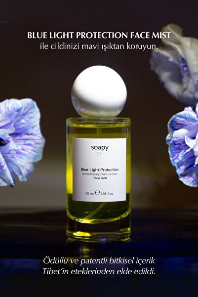Soapy Co Blue Light Protection Face Mist  Bitkisel ve Patentli Mavi Işık Korumalı Tonik 55 ml