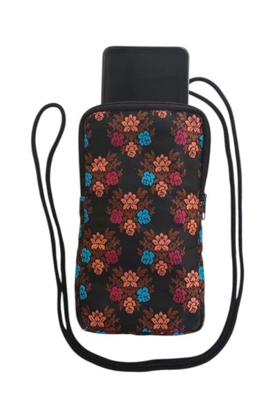 Wallery Bags Desenli Askılı Telefon Çantası – Cüzdan & Boyun Çantası