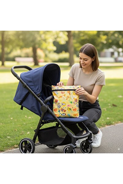 yorni 30x37cm, Summer, Su Geçirmez Çok Amaçlı Beslenme Çantası, Torbası