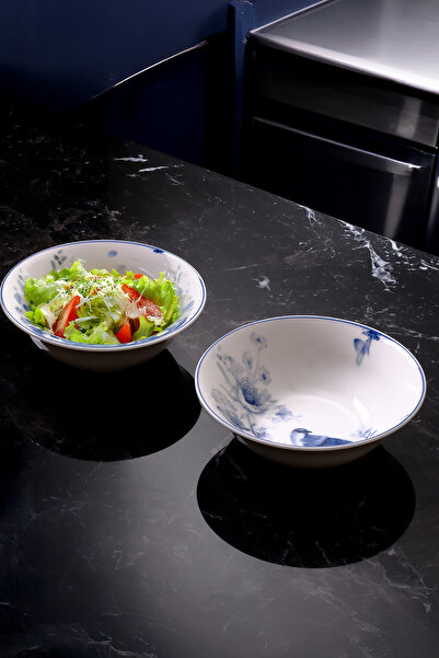 Güral Porselen 1891 Set of 2 Salad Bowls 19 cm