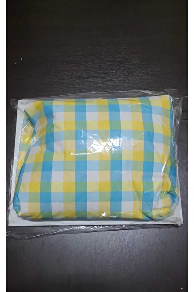 esdekor Cushioned Patterned Enjoyment Tray Breakfast Tray Time To Cook 46x36cm White Yellow Ornamental Serving 1 Piece