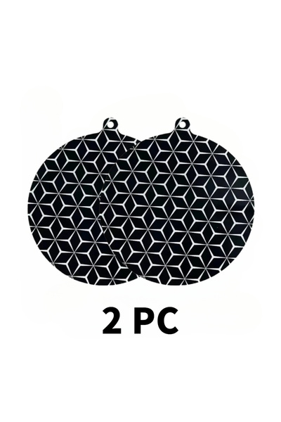 Choice حصيرة حماية موقد الحث الدائرية S من قطعتين 4 قطع/قطعتين/قطعة واحدة، حشية موقد الحث الدائرية من السيليكون