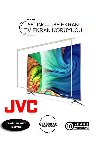 Glassmax JVC LT-65UB840 Uyumlu 65" Inç 165 Ekran Tv Ekran Koruyucu