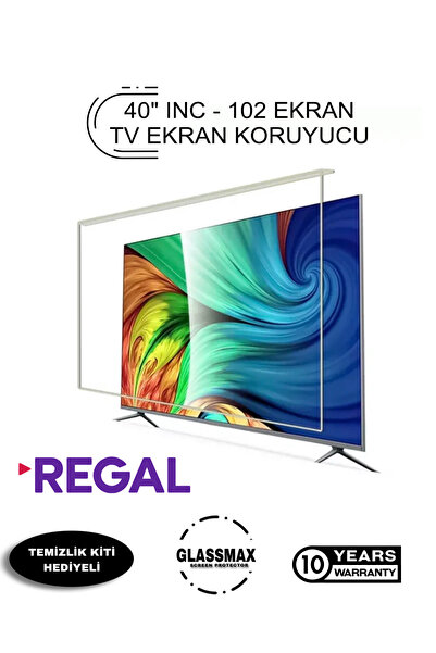Glassmax Regal 40fhd3000 Uyumlu 40" Inç _102 Ekran Tv Ekran Koruyucu