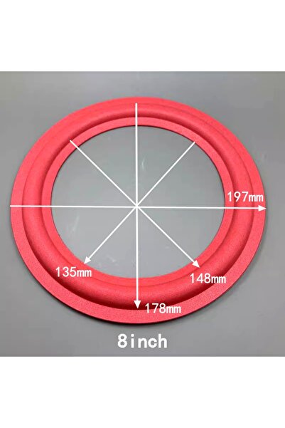 Choice 8 بوصة لـ Cerwin Vega قطعتين 8 بوصة مكبر صوت من الرغوة لإصلاح التعليق المحيطي حلقة قابلة للطي نطاق كامل Wo