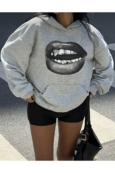 FUFLUNS ΦΟΥΤΕΡΦΟΥΤΕΡ ΜΕ ΚΑΠΟΥΝΤΣΟ UNISEX ΜΕ ΣΤΑΜΠΑ ΣΤΑ ΧΕΙΛΗ