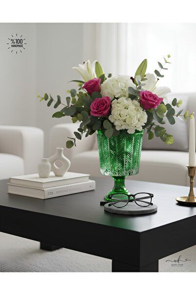 Crystal Vase Table Top Decor Vase