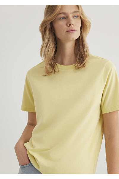 Mavi Yellow Basic T-Shirt Regular Fit 1600955 -71303