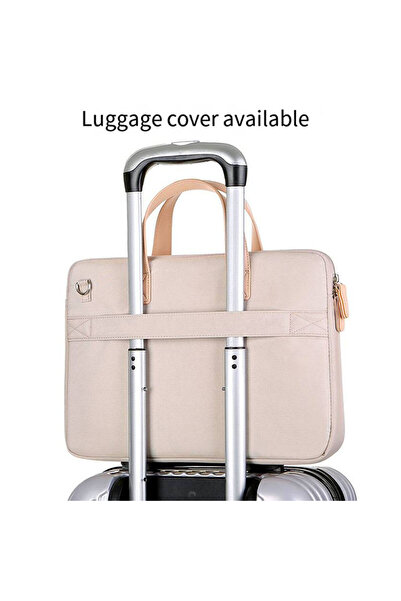 fun zone حقيبة كمبيوتر محمول مقاس 15.6 بوصة، حقيبة كمبيوتر خفيفة الوزن، حقيبة سفر للأعمال