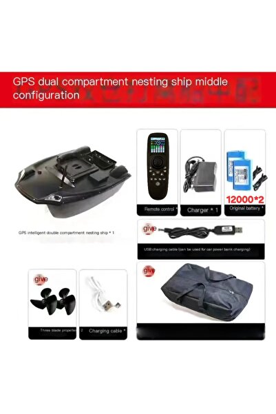 KESEROĞLU SAZAN YEMLEME (TEKNE BOTU)GPS MODEL EVE DÜNÜŞ OTO PİLOT RENKLİ KUMA...