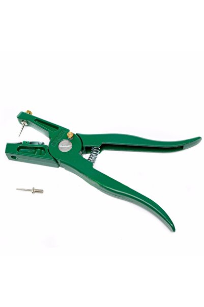 Choice Ear tag pliers Animal Control Device Green Metal ear thorn tongs Swine Cow Sheep Rabbit Identific...