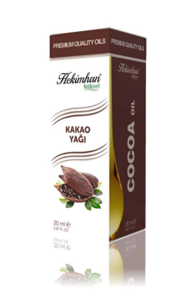 Kakao Yağı, Bitkisel Yağ, Organik Yağ, 20 Ml