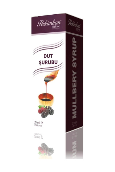 hekimhan bitkisel Dut Şurubu 50 Ml.