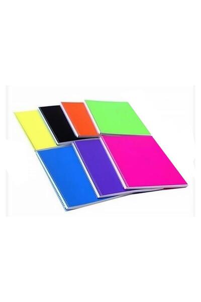 Umur Mynote Flex Neon A4 120 Sheets Spiral Bound Lined Notebook
