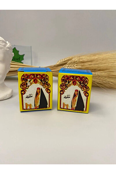 Krem Arap Kızı I Mavi 2 Adet