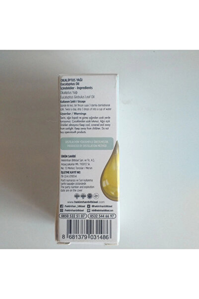 Hekimhan 20 مل زيت الأوكالبتوس